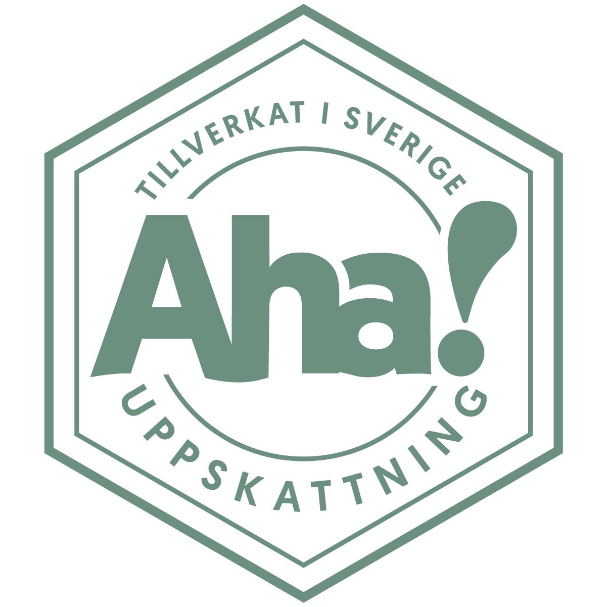 Aha Uppskattning Logotyp